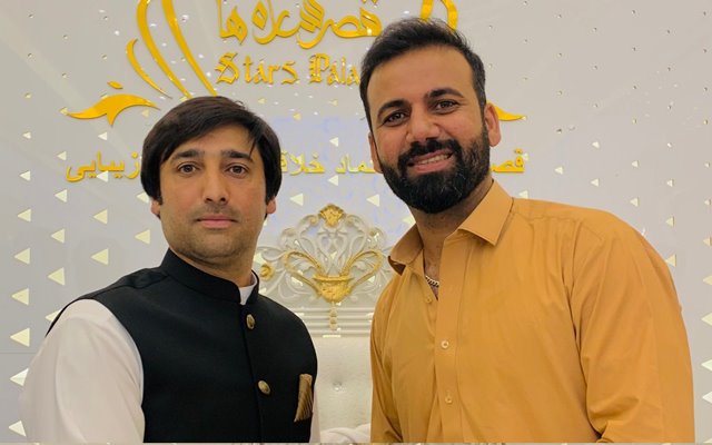 Asghar Afghan and Dawlat Zadran