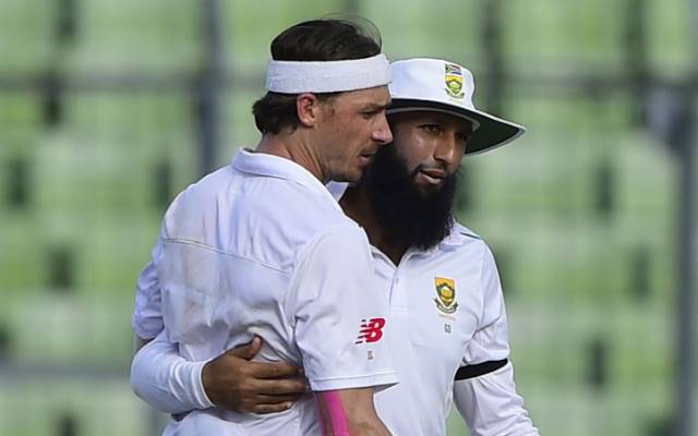 Dale Steyn and Hashim Amla