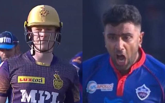 Eoin Morgan and Ravi Ashwin