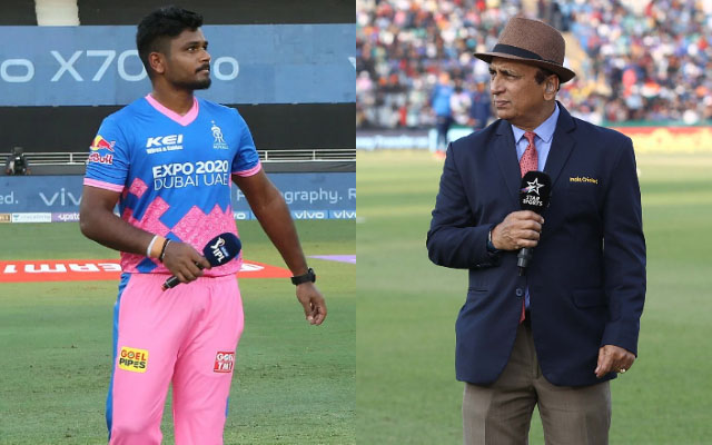 Sanju Samson and Sunil Gavaskar