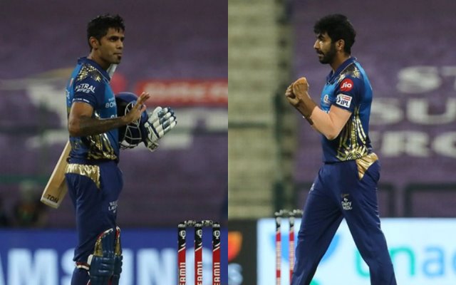 Suryakumar Yadav and Jasprit Bumrah