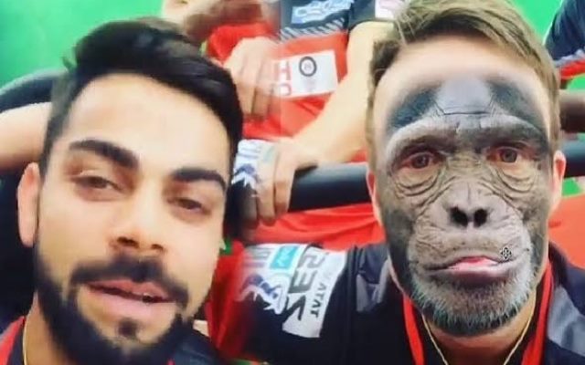 Virat Kohli and AB de Villiers