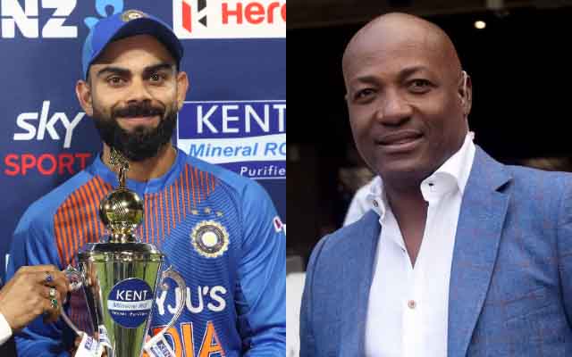 Virat Kohli and Brian Lara