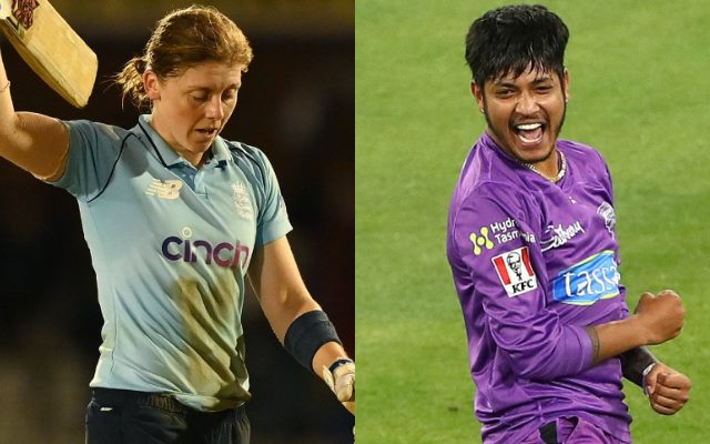 Heather Knight and Sandeep Lamichhane