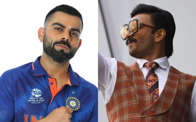 Virat Kohli and Ranveer Singh