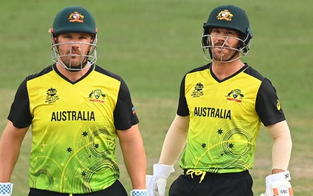 David Warner and Aaron Finch