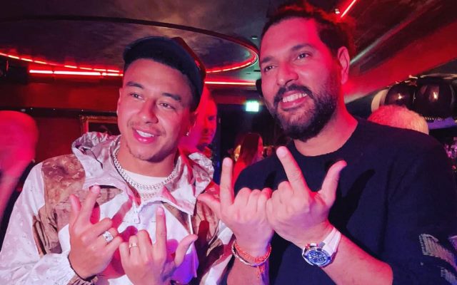 Jesse Lingard and Yuvraj Singh