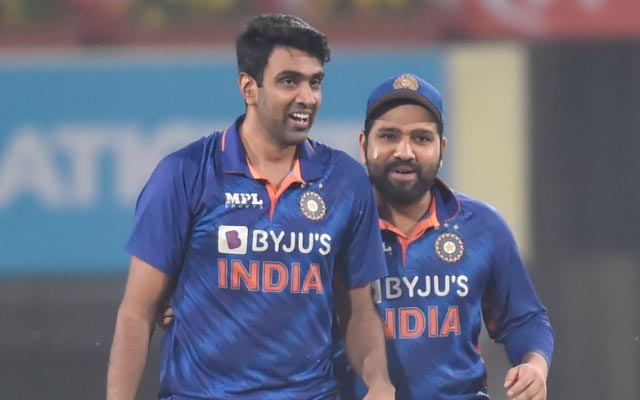 Ravi Ashwin and Rohit Sharma