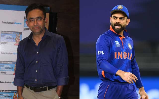 Saba Karim and Virat Kohli