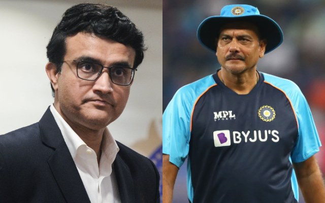 Sourav Ganguly and Ravi Shastri