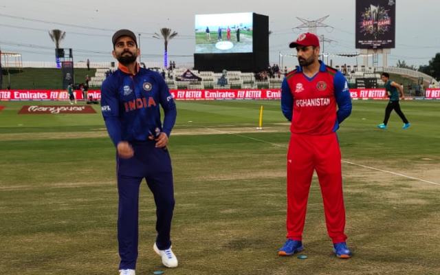 Virat Kohli and Mohammad Nabi