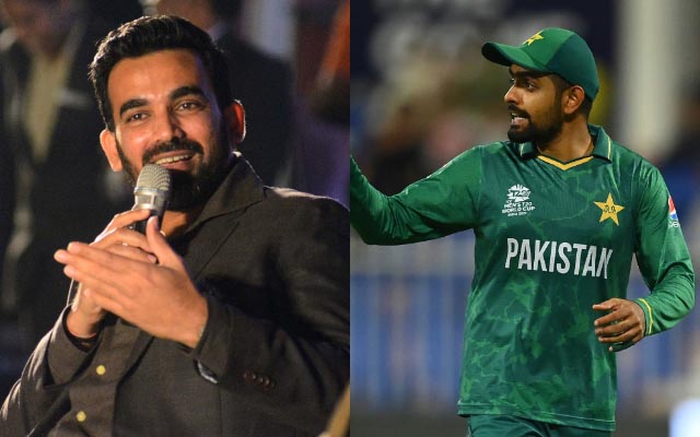 Zaheer Khan and Babar Azam