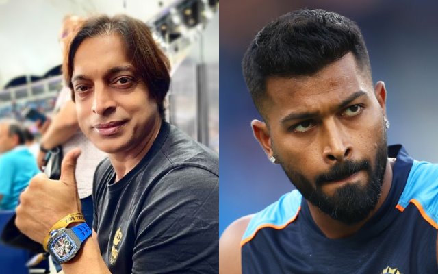 Shoaib Akhtar and Hardik Pandya