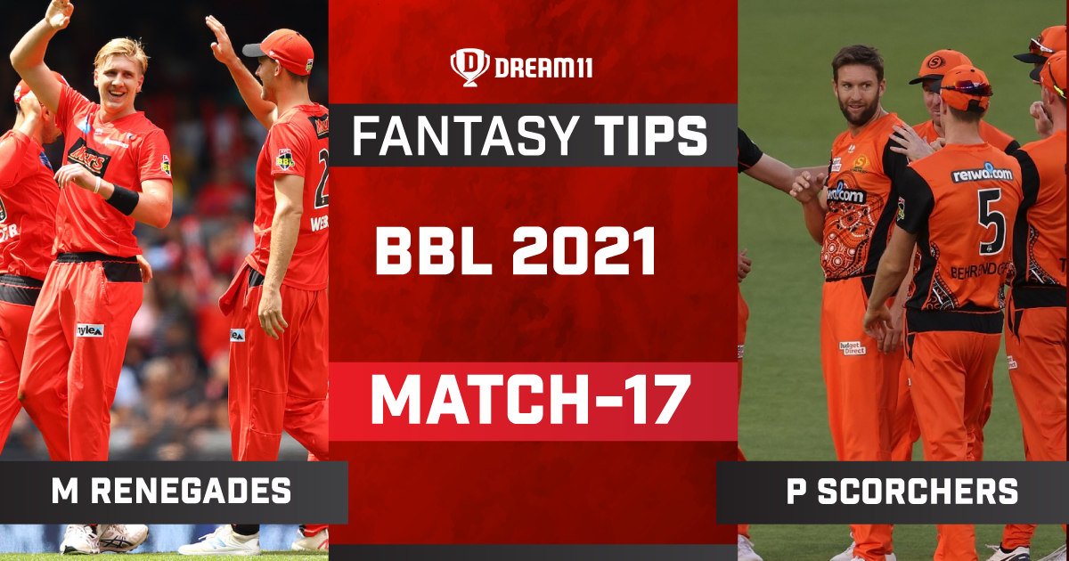 REN Vs SCO Dream11 Prediction, Fantasy Cricket Tips, Playing 11, Pitch ...