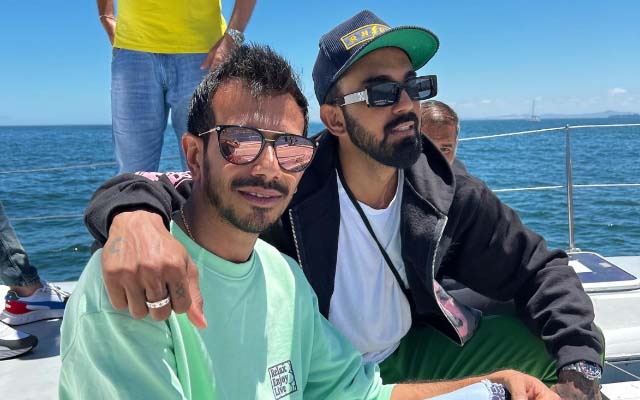 Yuzvendra Chahal and KL Rahul