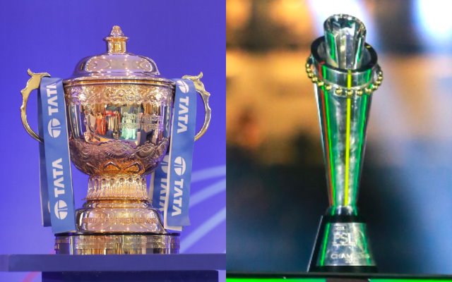 IPL and PSL trophy