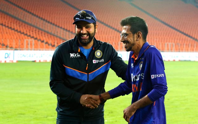 Rohit Sharma and Yuzvendra Chahal