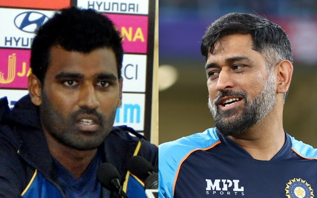 Thisara Perera and MS Dhoni