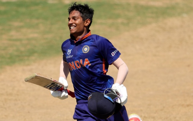 U19 World Cup 2022 Yash Dhulls Stunning Ton Sets Up Indias Final Date With England