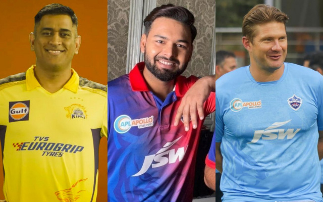 MS Dhoni, Rishabh Pant and Shane Watson