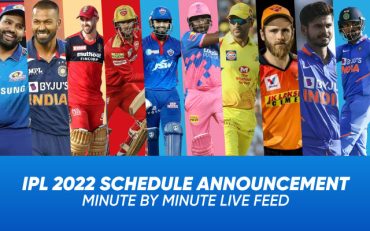 IPL 2022 Schedule Announcement