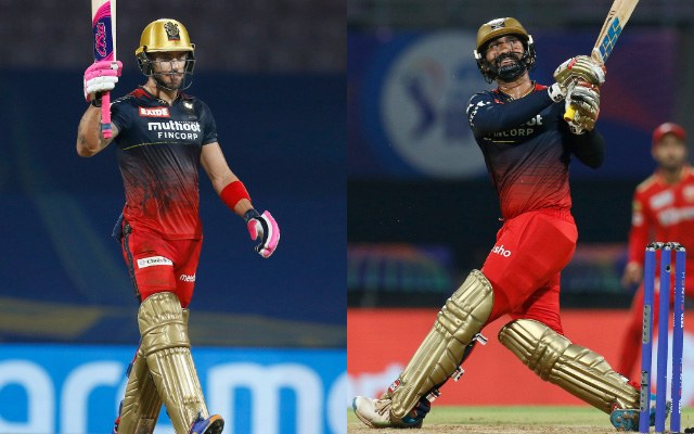 Faf du Plessis and Dinesh Karthik