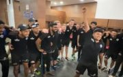 Delhi Capitals players in dressing room