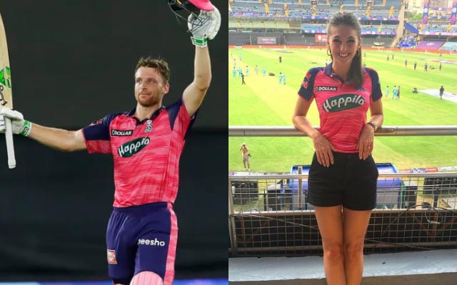 Jos Buttler and Lara Van der Dussen