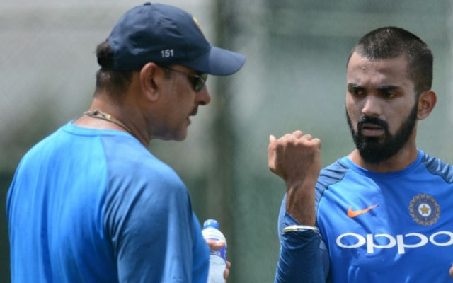 Ravi Shastri and KL Rahul