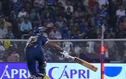 Sai Sudharsan's hit wicket
