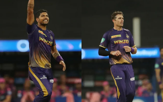 Umesh Yadav and Tim Southee