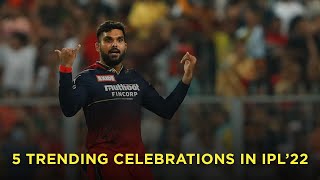 IPL 2022: Top five best trending celebrations of the season