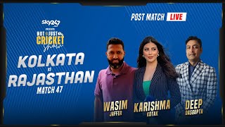 इंडियन टी20 लीग, मैच 47, राजस्थान बनाम कोलकाता - मैच के बाद का लाइव शो 'नॉट जस्ट क्रिकेट'