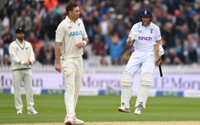 Joe Root celebartion after their victory against New Zealand