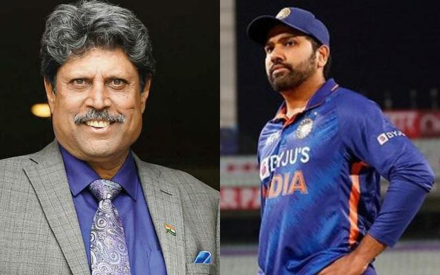 Kapil Dev and Rohit Sharma