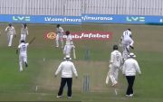 Mohammed Shami dismissed Cheteshwar Pujara in a warm-up game in Leicester