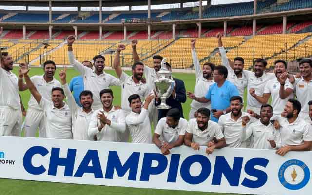 Ranji Trophy 2022 Champions