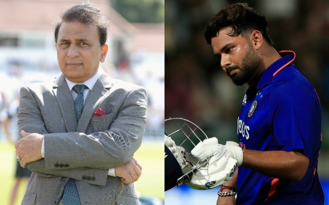 Sunil Gavaskar and Rishabh Pant