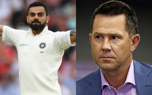 Virat Kohli and Ricky Ponting