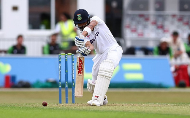 Virat Kohli in warm-up game against Leicestershire