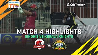 Sindhis vs Kerala Knights | Full Match Highlights I Abu Dhabi T10 League
