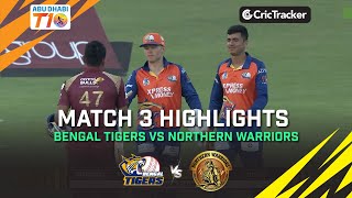 Bengal Tigers vs Northern Warriors | Full Match Highlights I Abu Dhabi T10 League