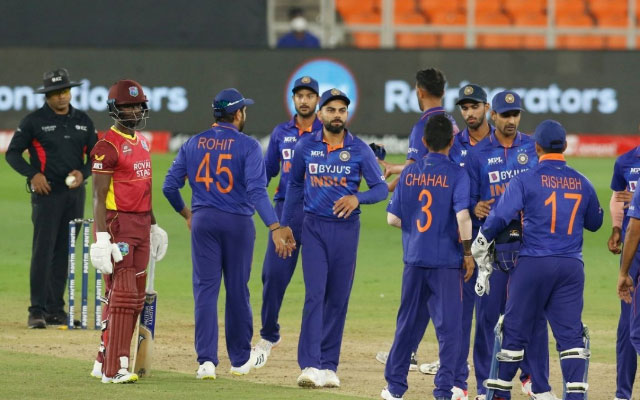 Indian Team against West Indies