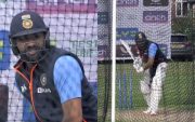 Rohit Sharma back in nets