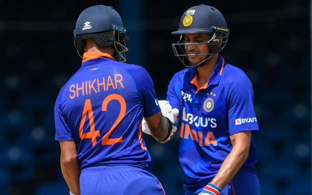 Shikhar Dhawan and Shubman Gill