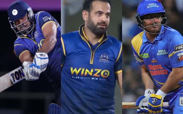 Yusuf Pathan, Irfan Pathan and Virender Sehwag