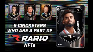 Top 5 cricketers whom you can own in Rario NFTs