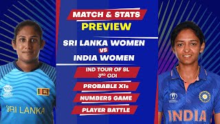 Sri Lanka-W vs India-W, 3rd ODI: Predicted Playing XIs & Stats Preview
