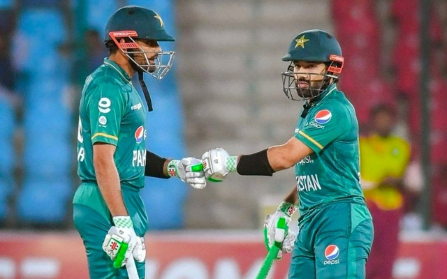 Babar Azam and Mohammed Rizwan