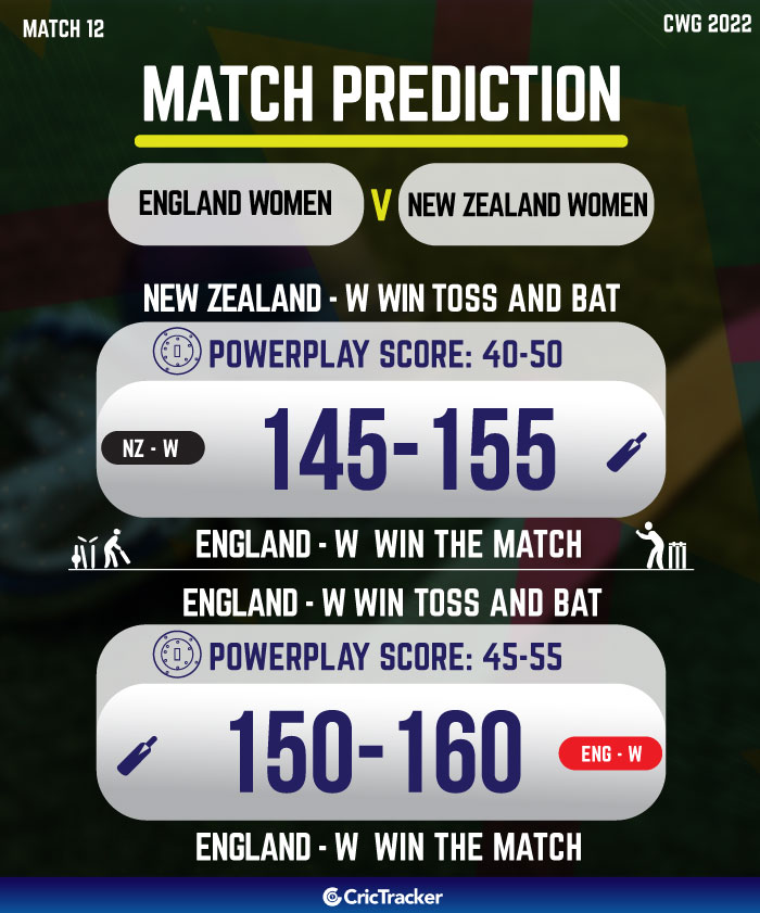 england vs new zealand who will win cwg today cricket match prediction